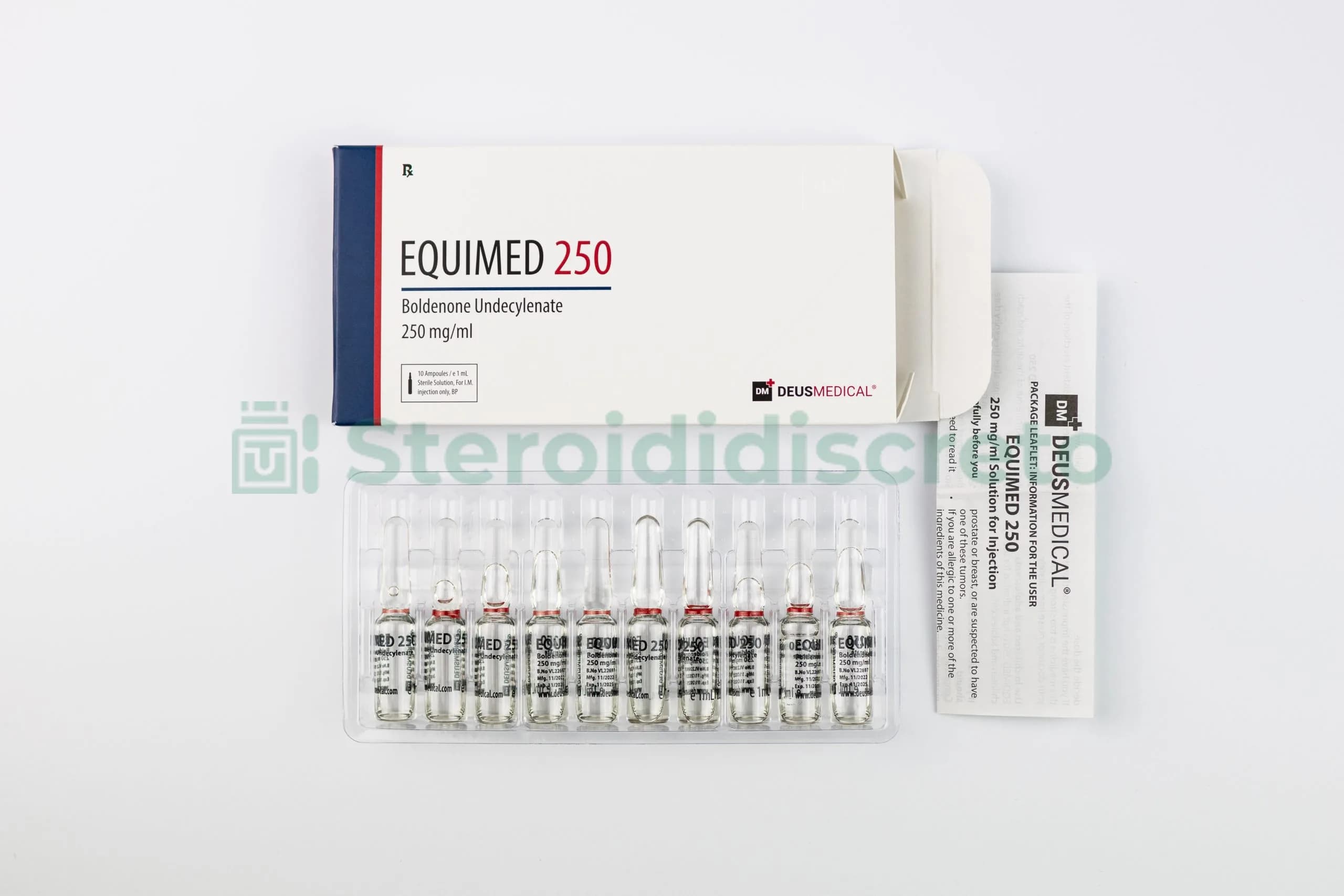 EQUIMED 250 (Boldenone Undecylenate) Deus Medical
