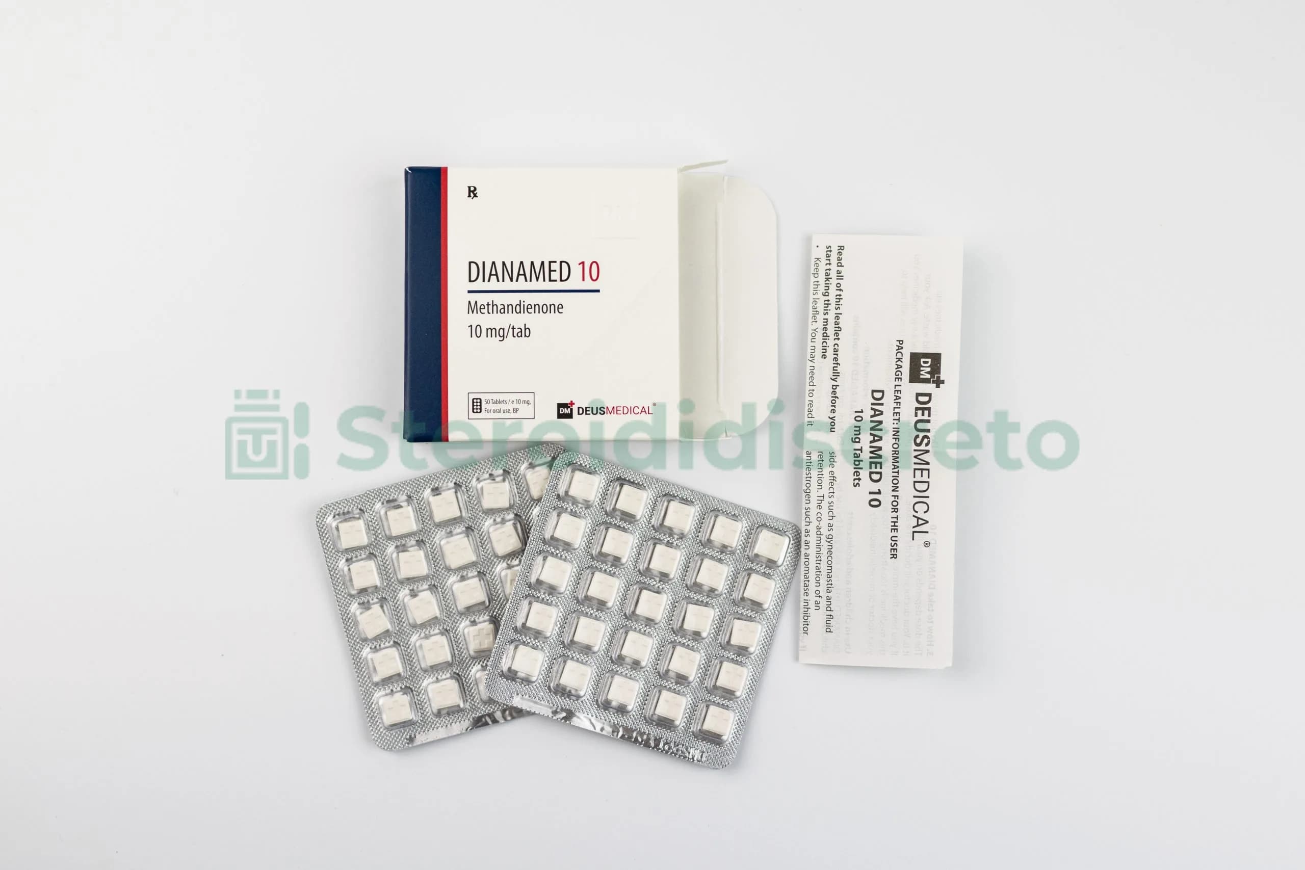 DIANAMED 10 (Methandienone) Deus Medical