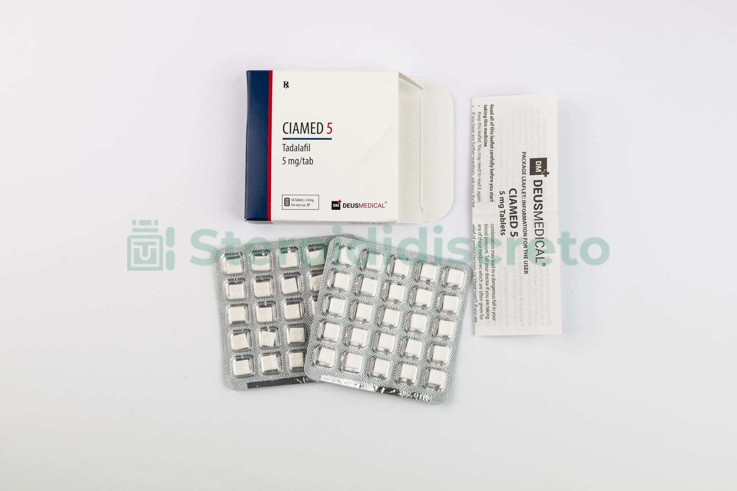 CIAMED 5 (Tadalafil) Deus Medical