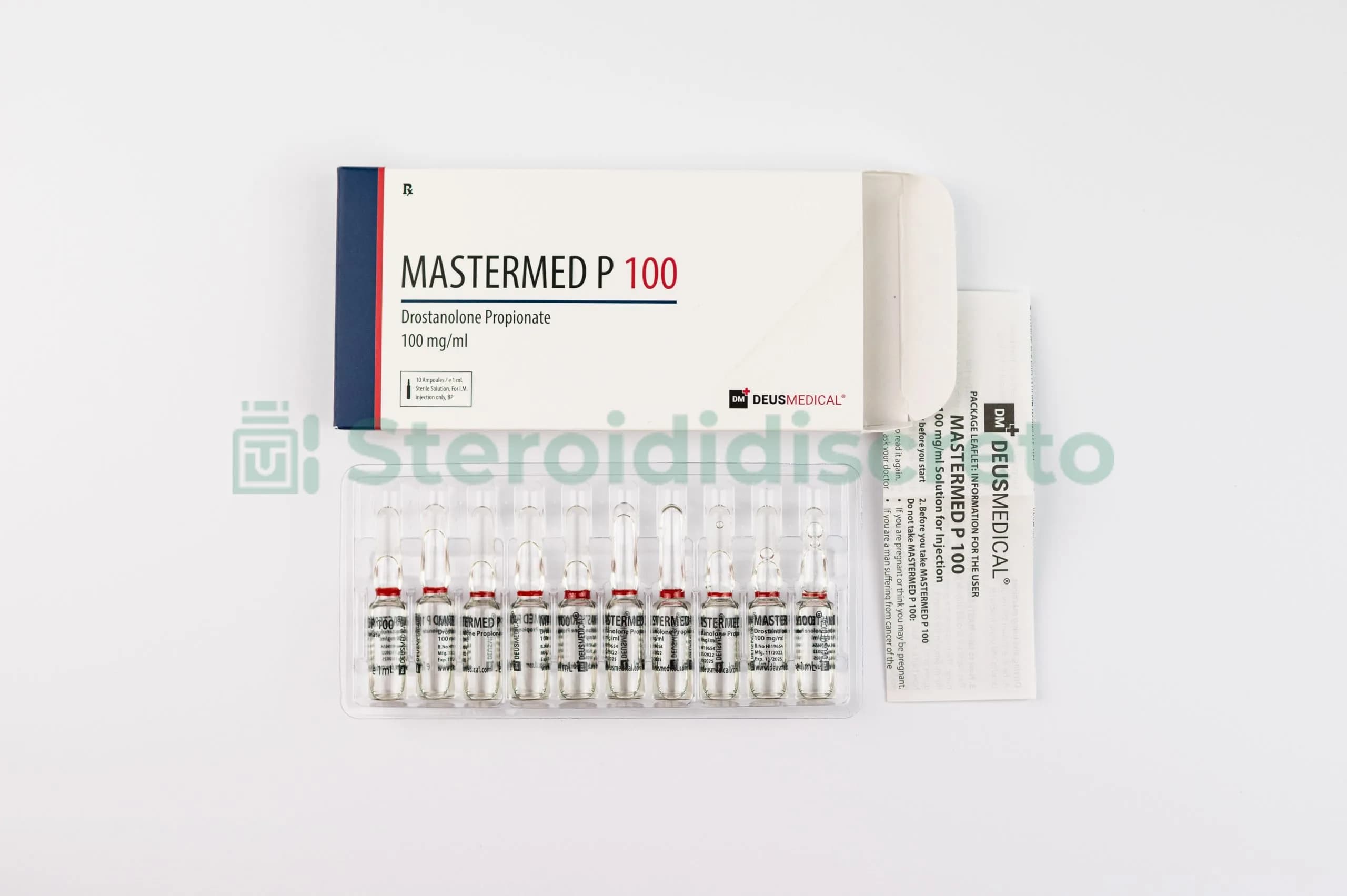 MASTERMED P 100 (Drostanolone Propionate) Deus Medical