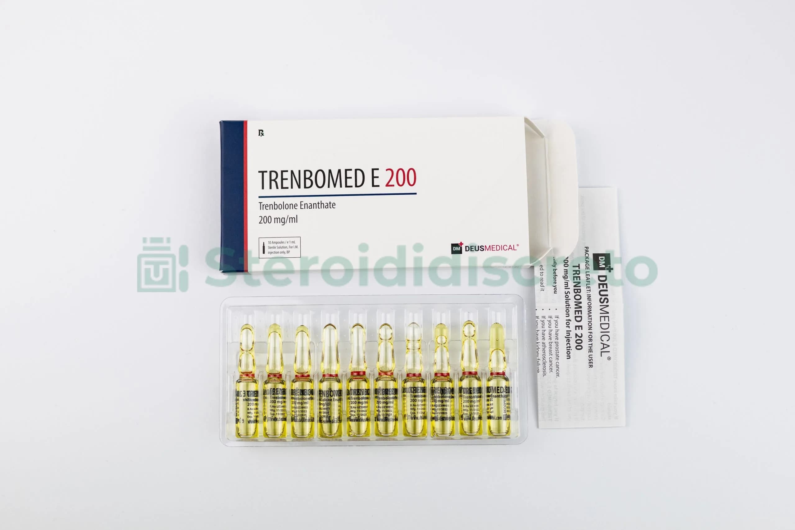 TRENBOMED E 200 (Trenbolone Enanthate) Deus Medical