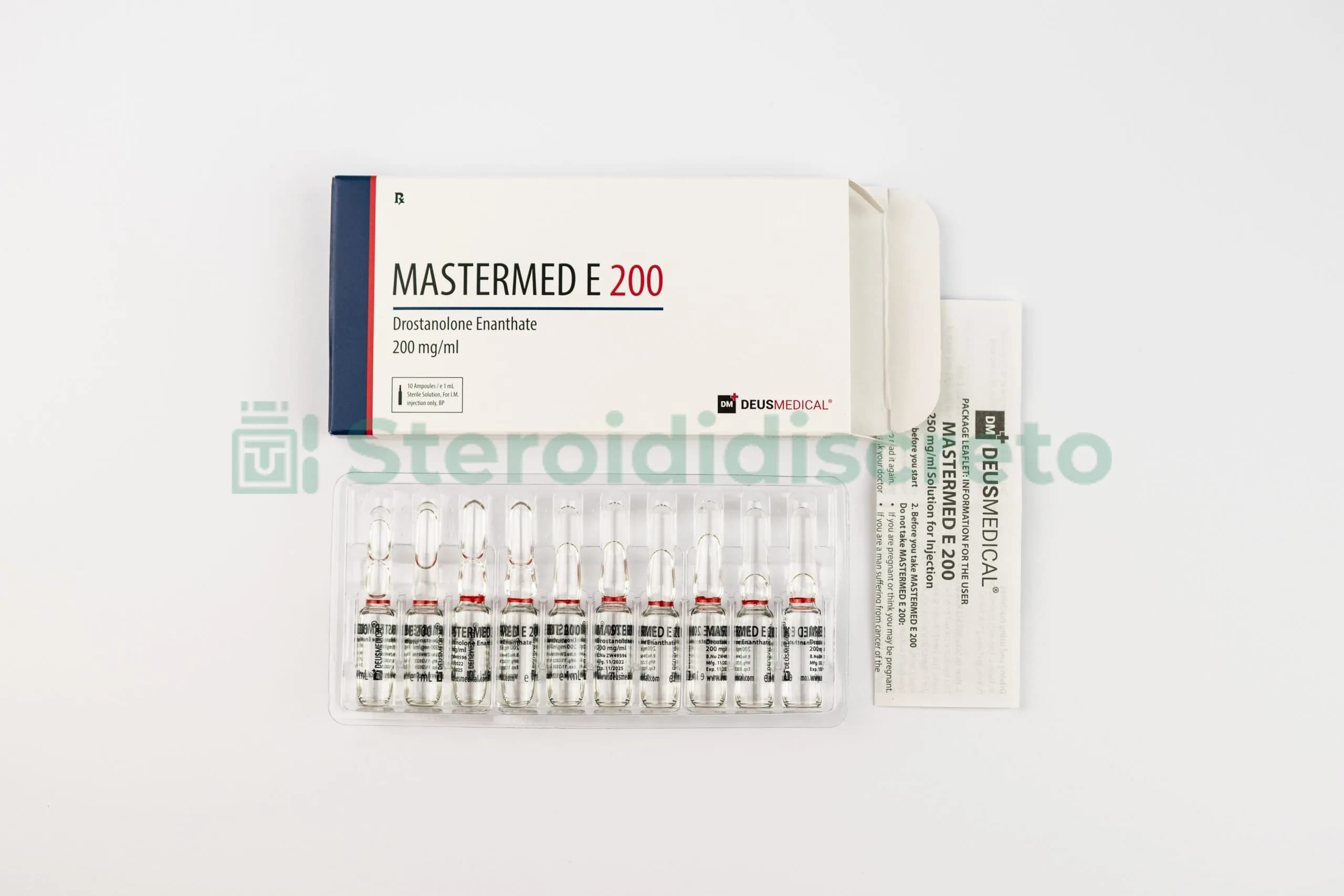 MASTERMED E 200 (Drostanolone Enanthate) Deus Medical