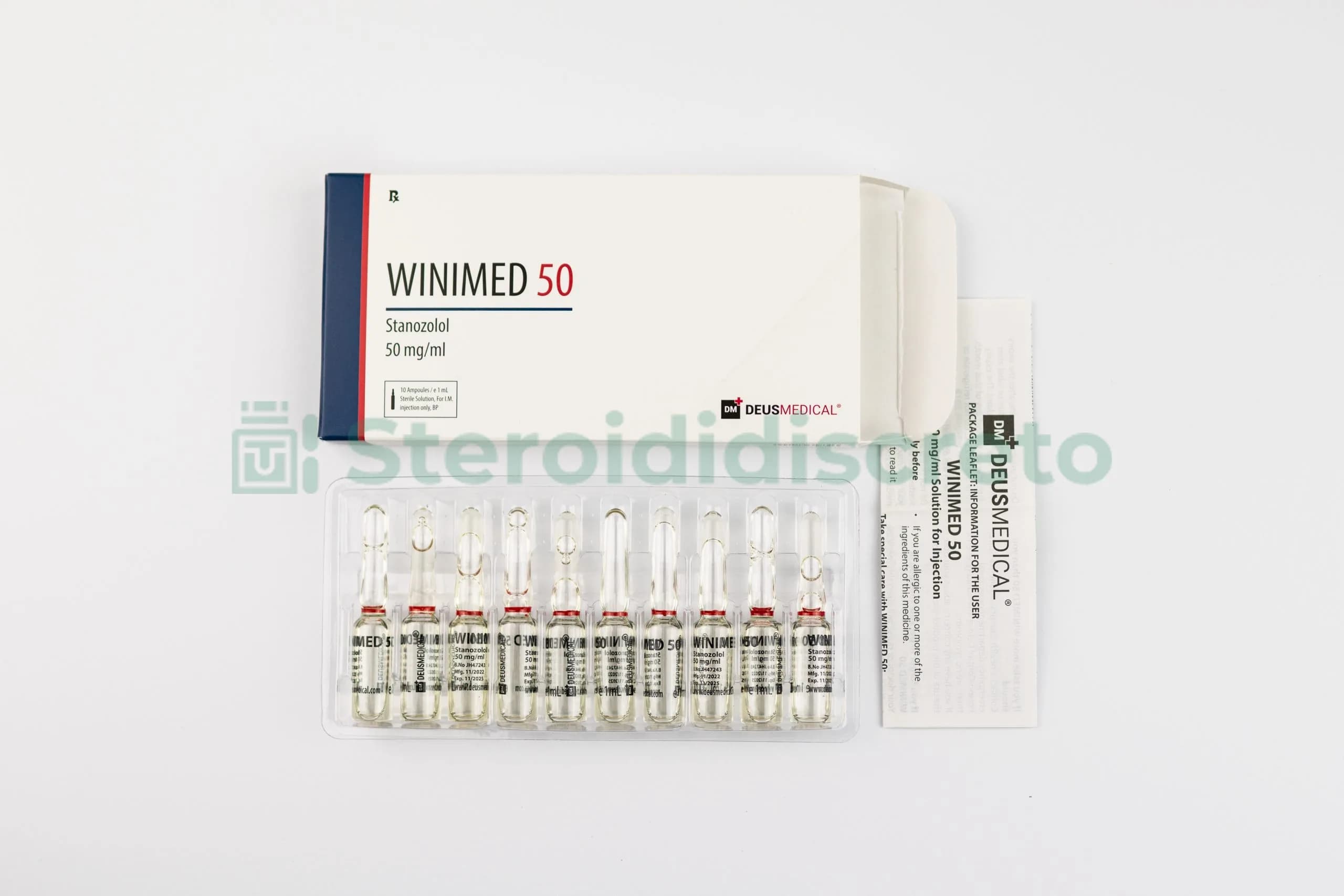 WINIMED 50mg (Stanozolol) Deus Medical