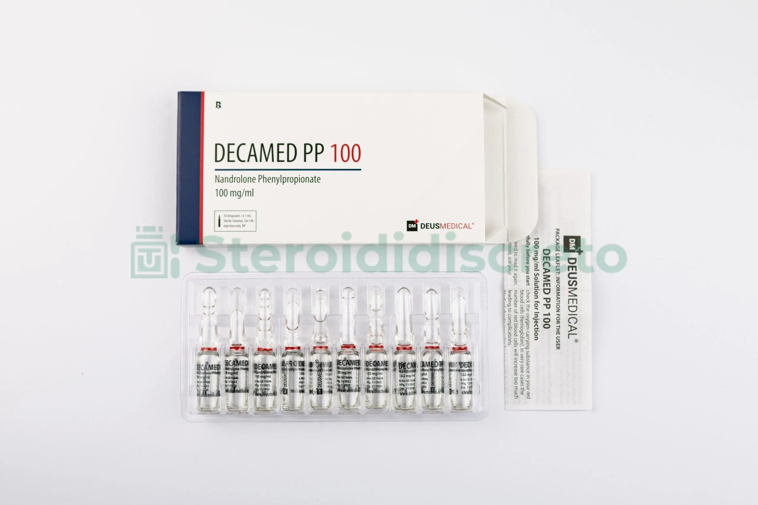 DECAMED PP 100 (Nandrolone Phenylpropionate) Deus Medical