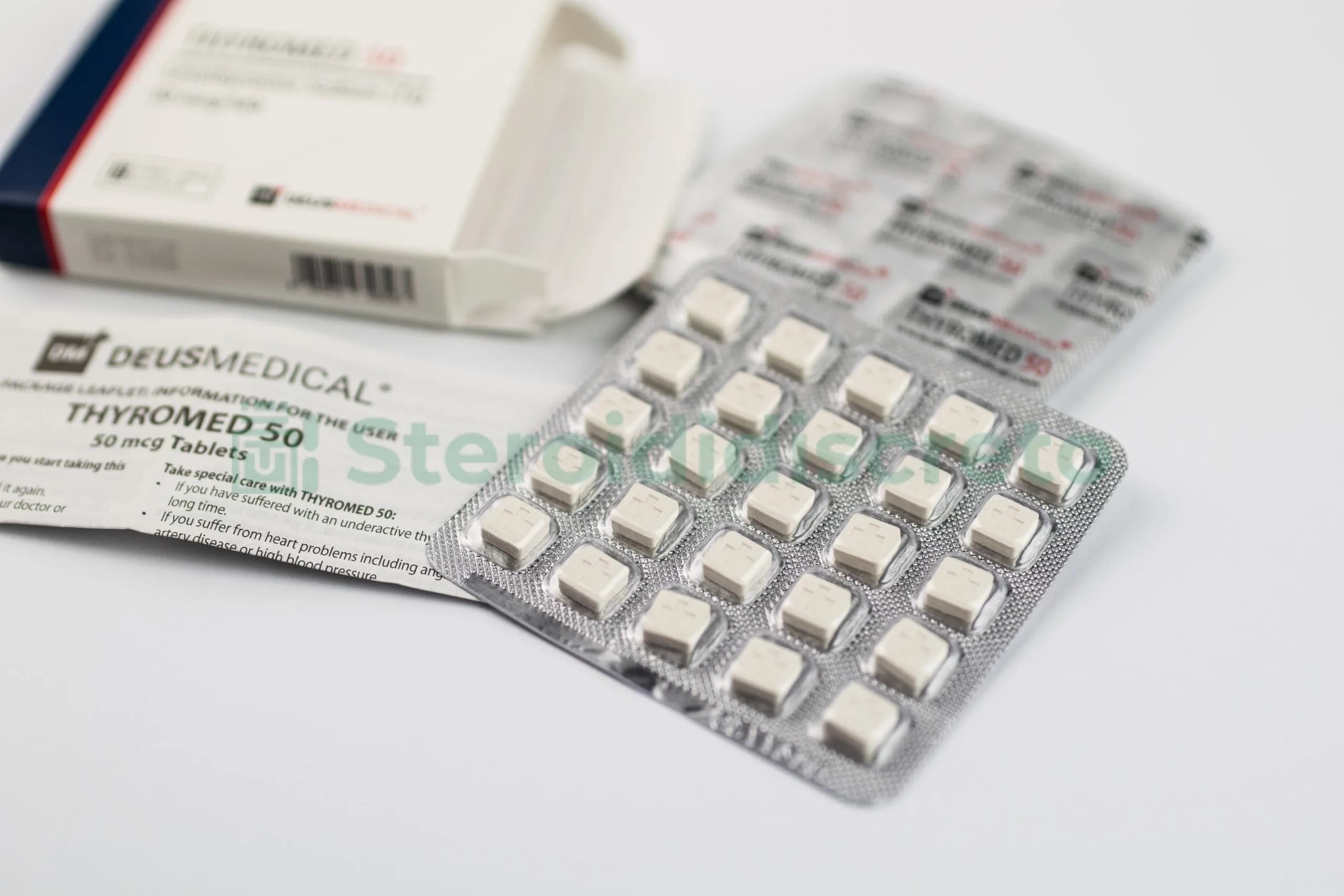 THYROMED 50 (Levothyroxine Sodium (T4) Deus Medical