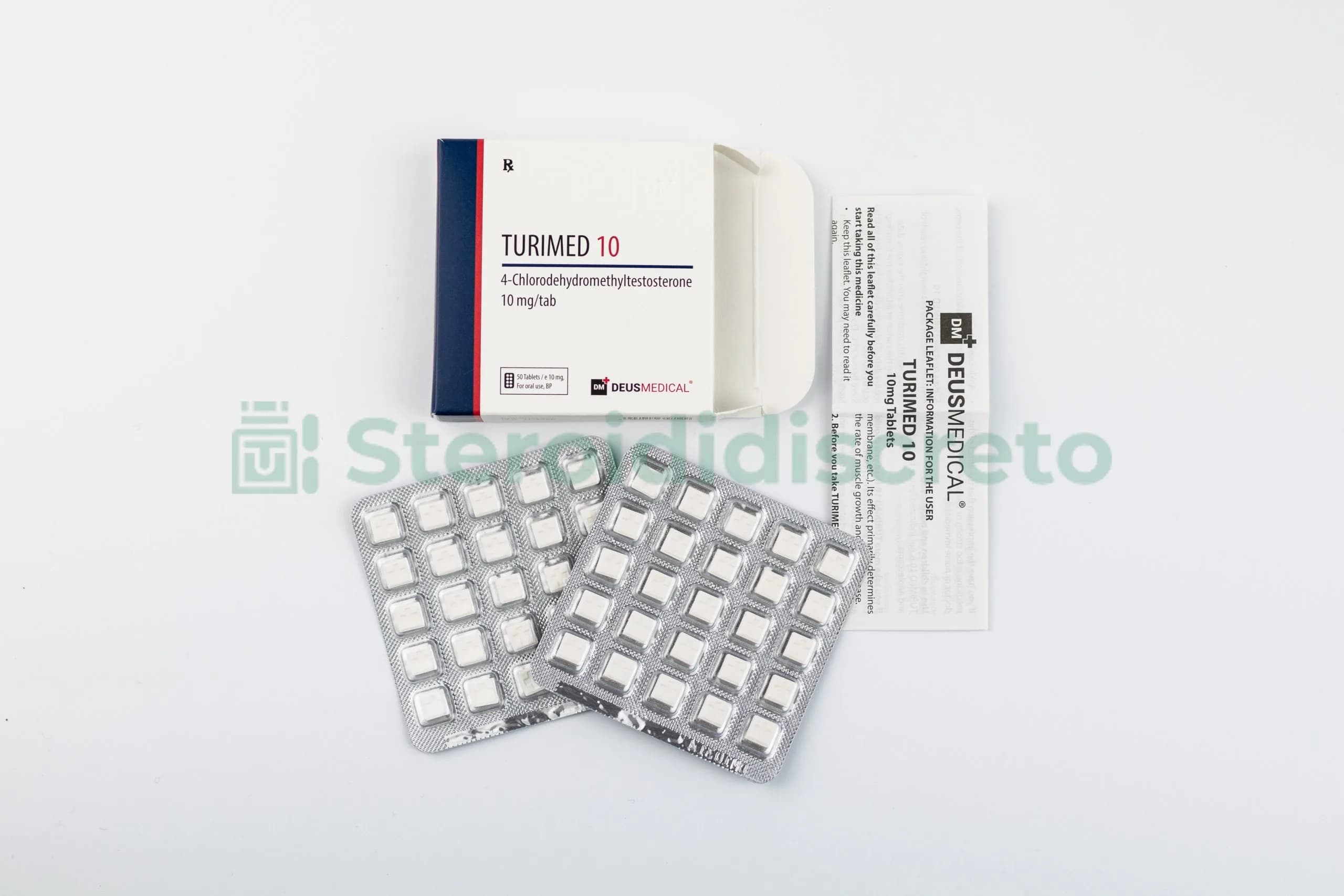 TURIMED 10 (Turinabol) Deus Medical