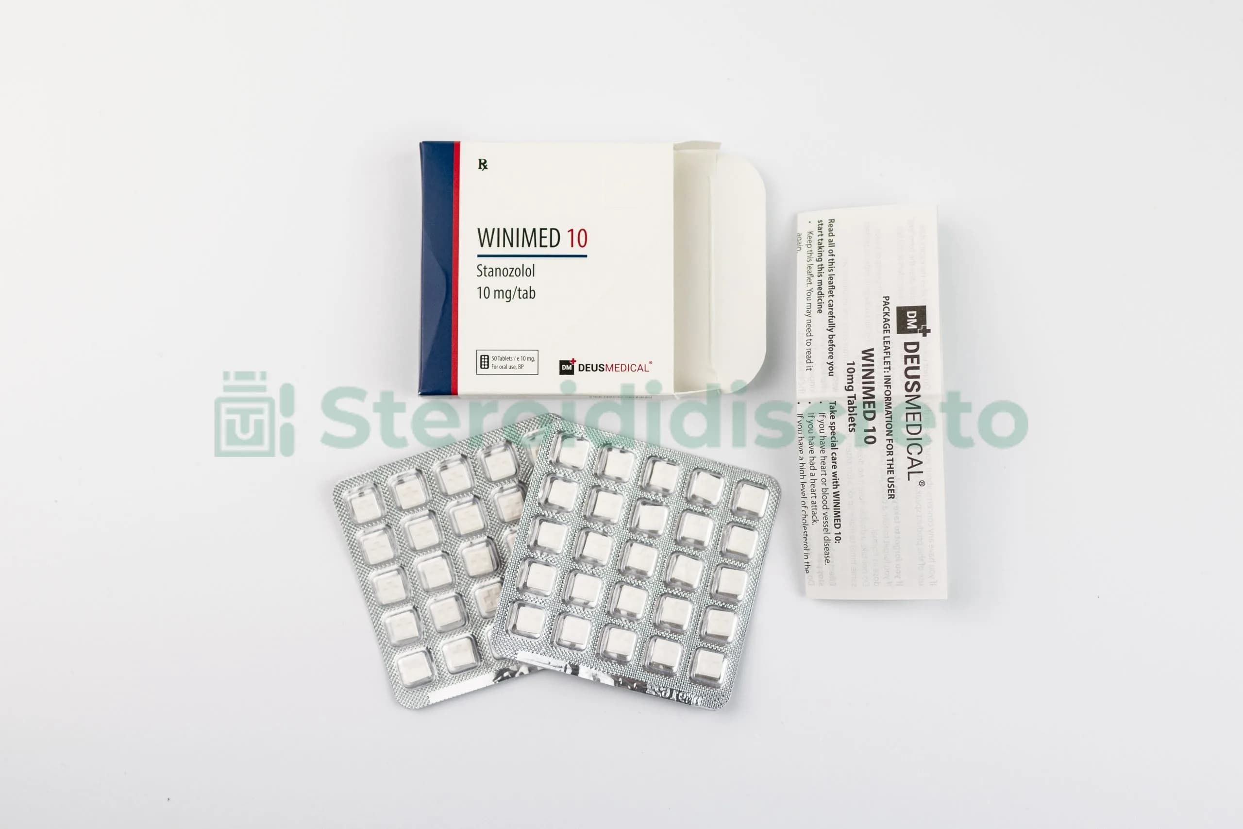 WINIMED 10 (Stanozolol) Deus Medical