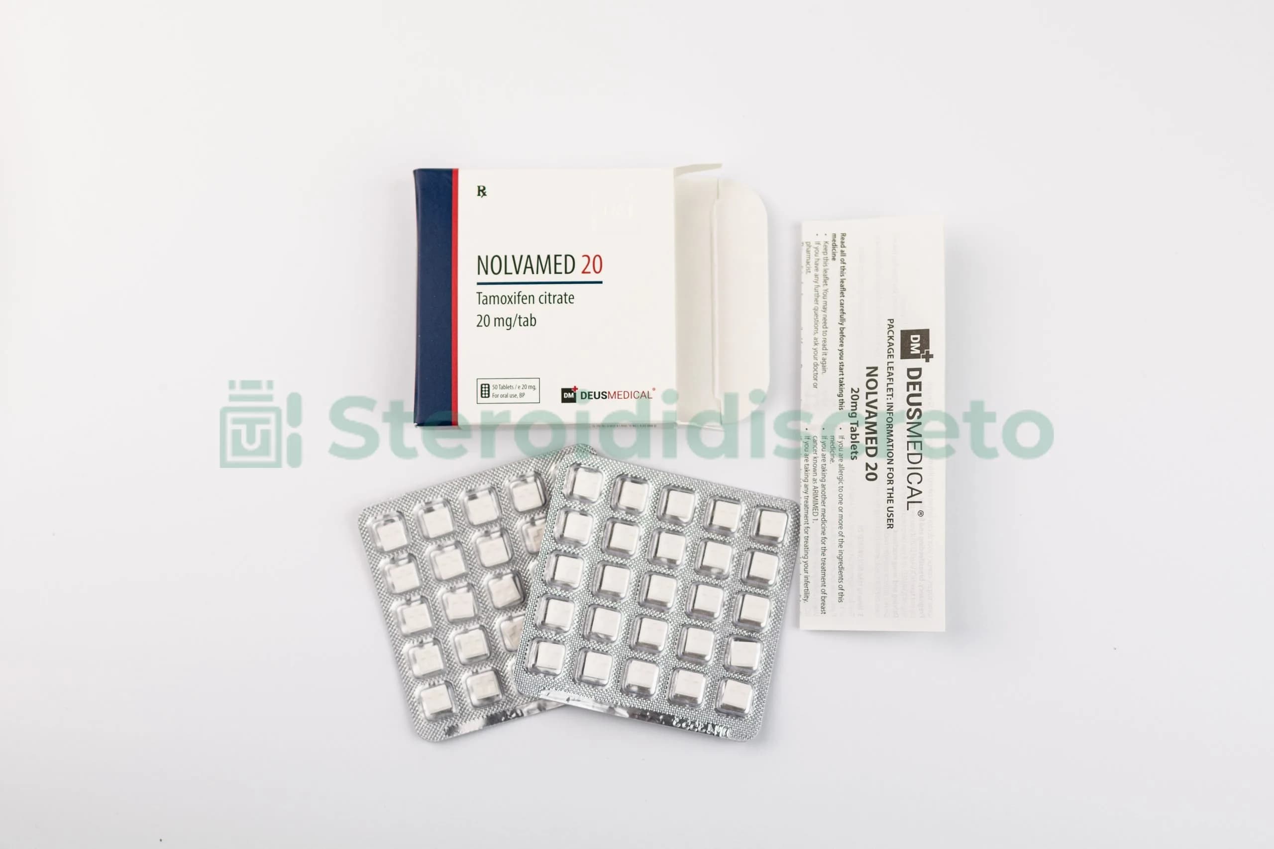 NOLVAMED 20 (Tamoxifen citrate) Deus Medical