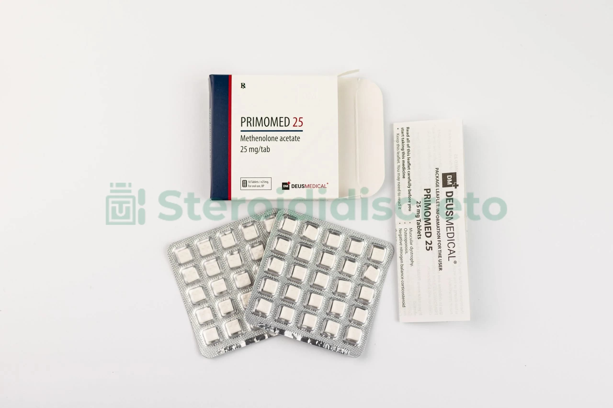 PRIMOMED 25 (Methenolone Acetate) Deus Medical