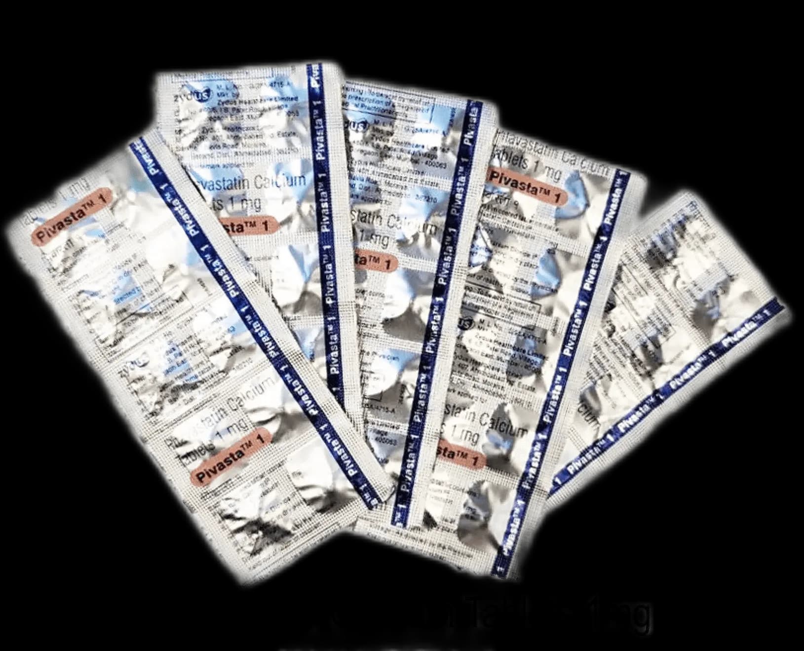 Pitavastatin 1mg  (50 tab) Driada Medical