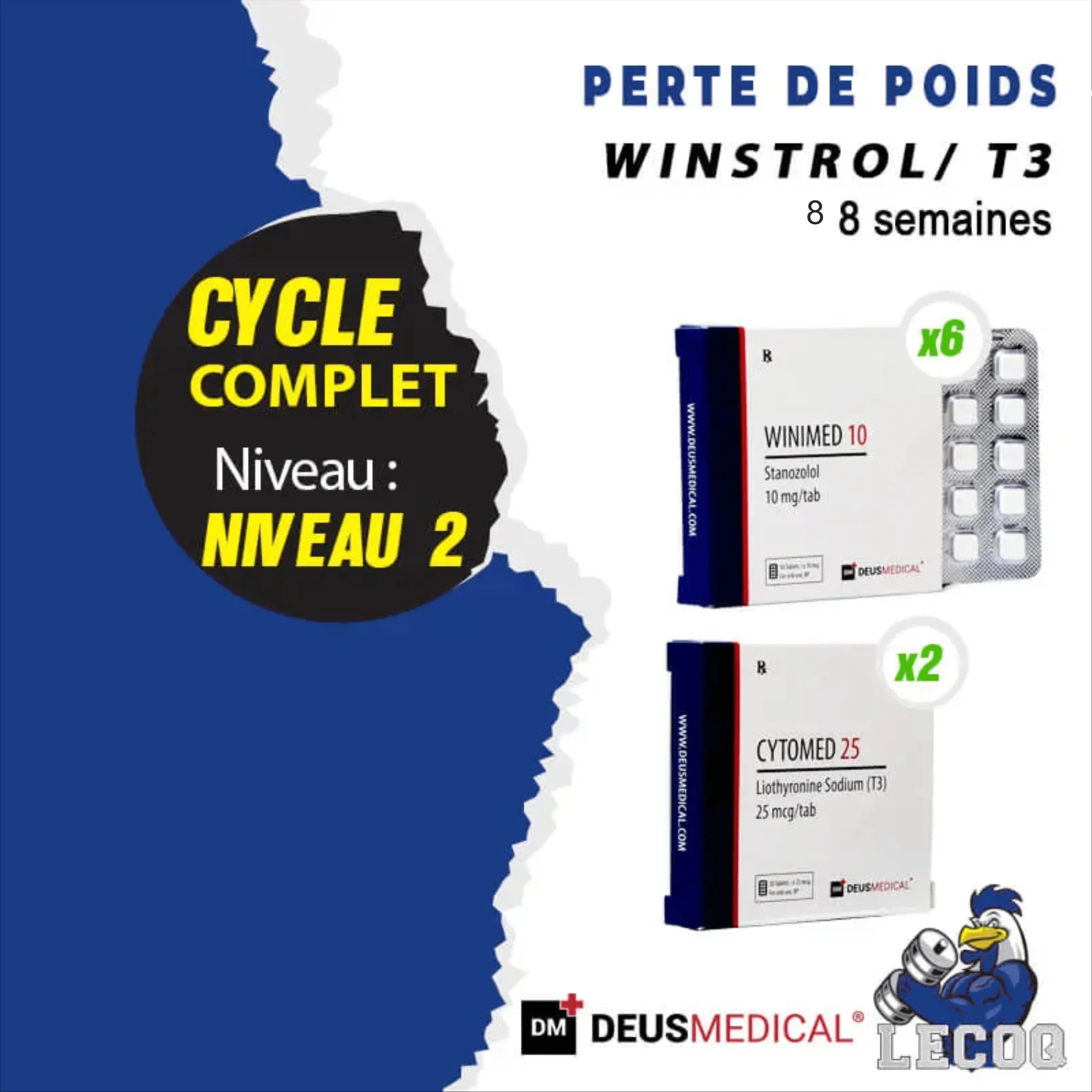 Winstrol /T3 - 8 Settimane