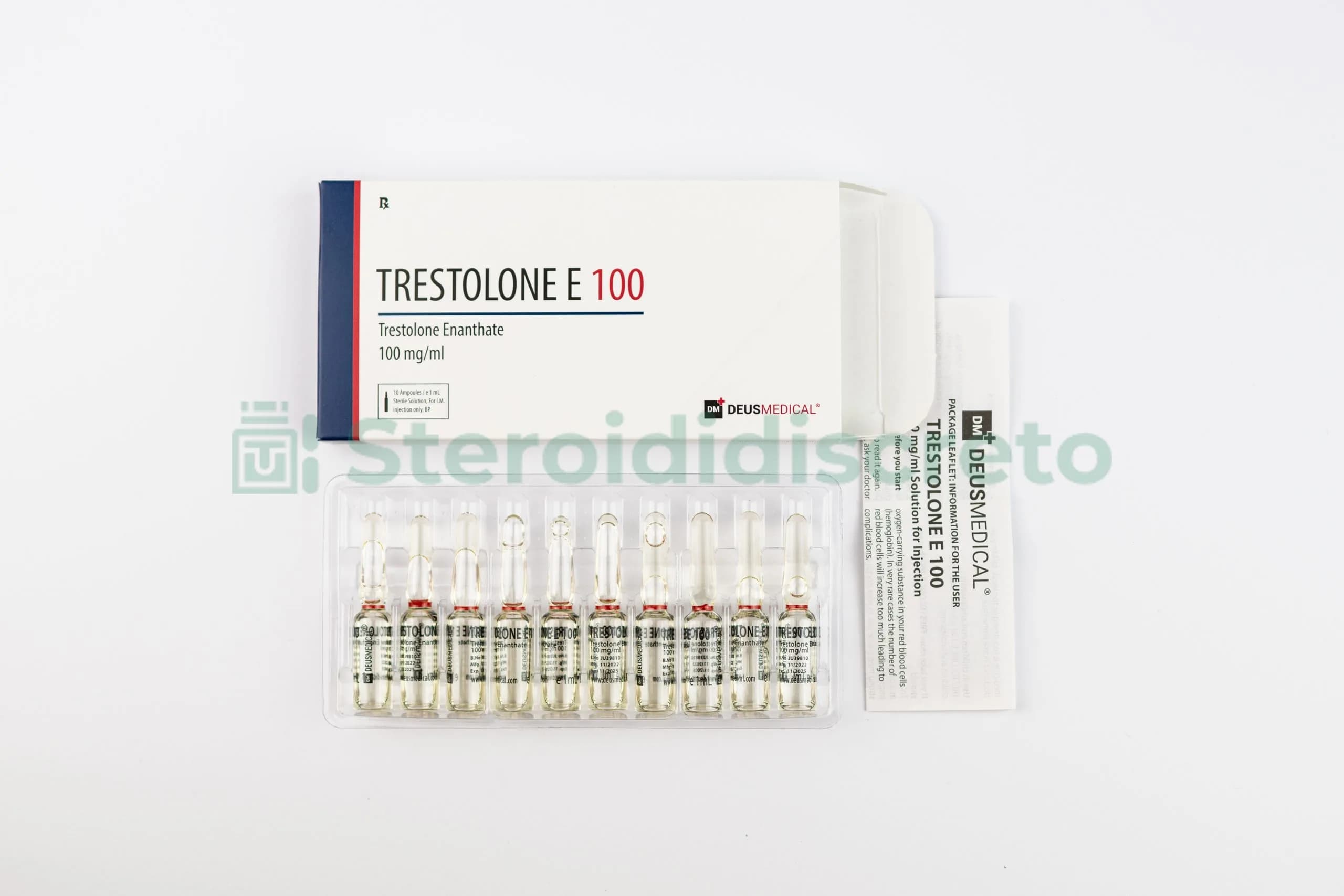 TRESTOLONE E 100 (Trestolone Enantato) Deus medical