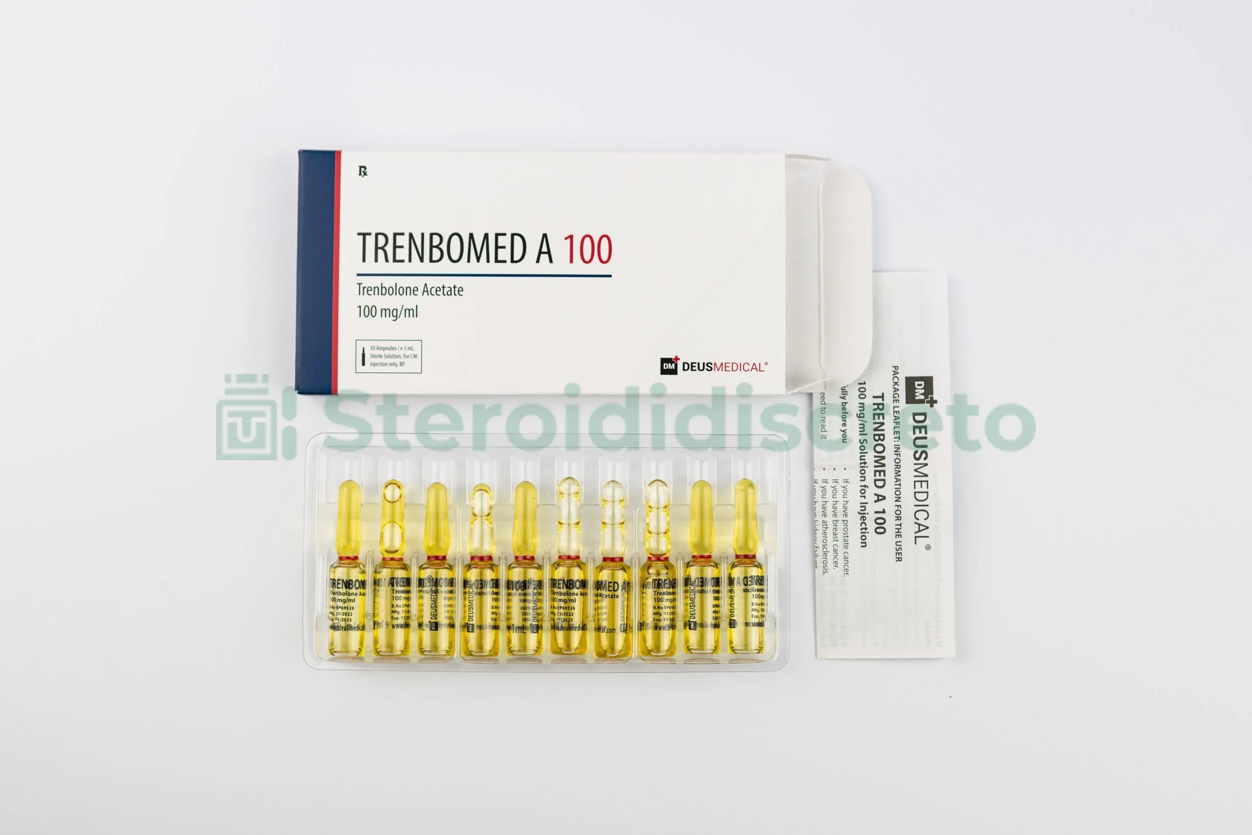 TRENBOMED A 100 (Trenbolone Acetate) Deus Medical