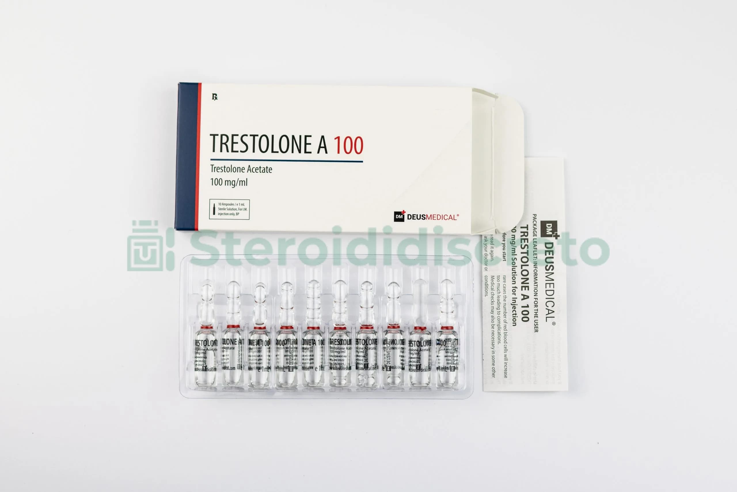 TRESTOLONE A 100 (Trestolone Acetato) Deus Medical