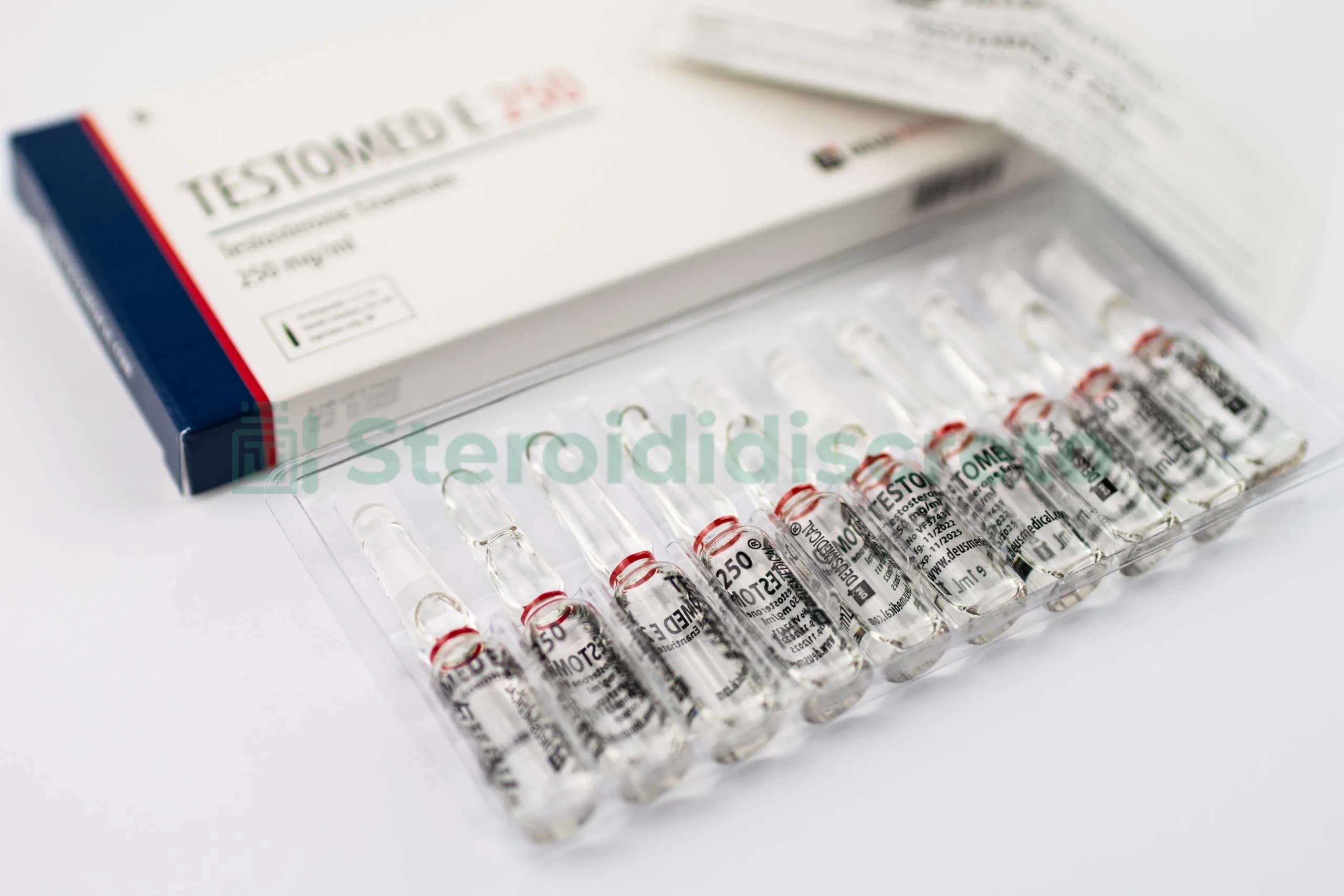 TESTOMED E 250 (Testosterone Enanthate) Deus Medical