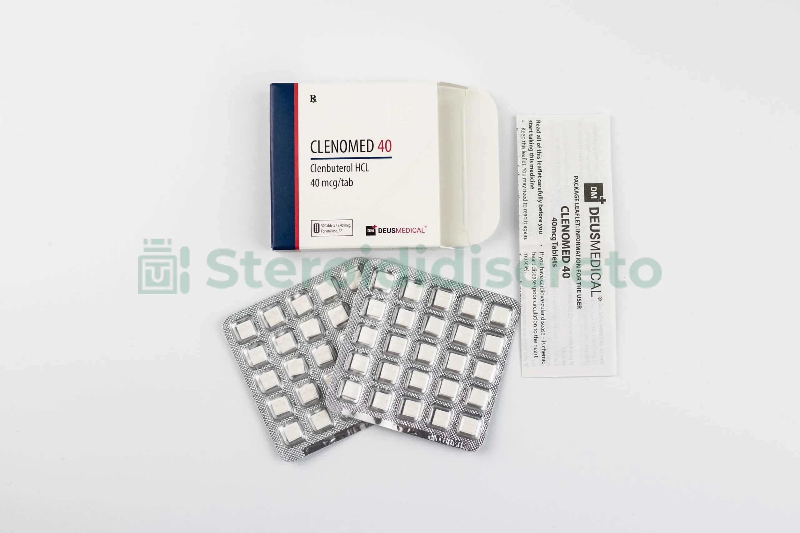 CLENOMED 40 (Clenbuterol) Deus Medical