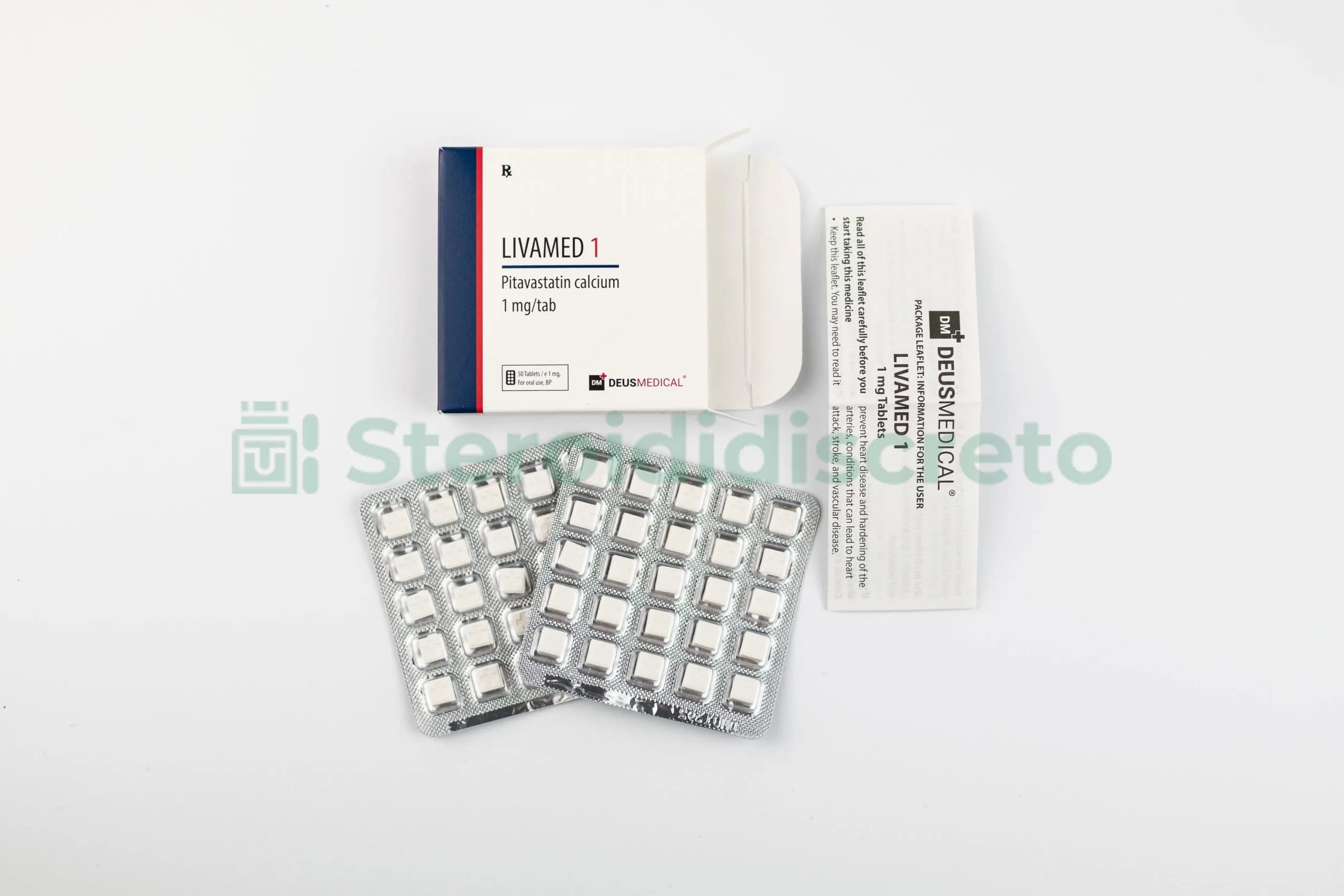 LIVAMED 1 (Pitavastatin Calcium) Deus Medical