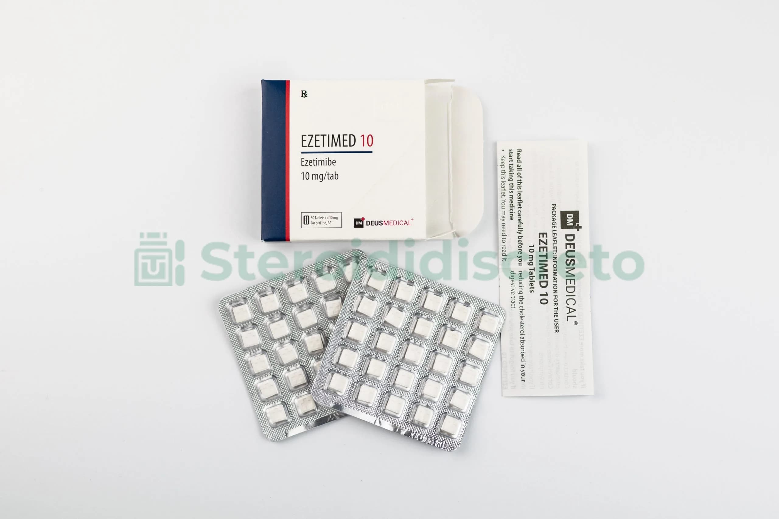 EZETIMED 10 (Ezetimibe) Deus Medical