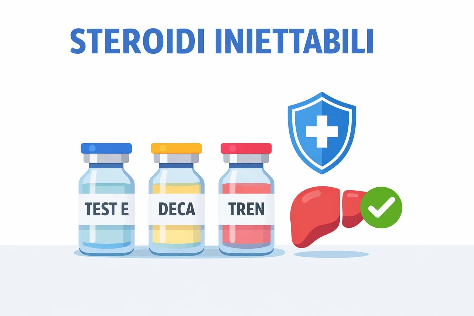 Steroidi Iniettabili: Tipi, Meccanismi e Utilizzo nel Mondo Reale