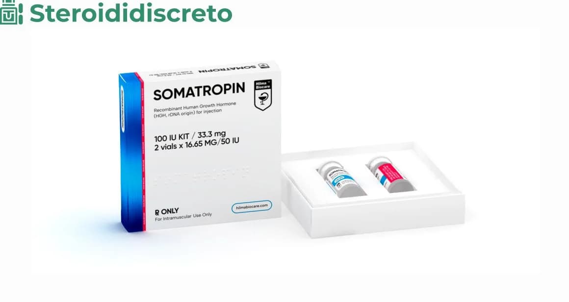 HGH Somatropin – 100IU / 2 flaconi (Ricombinante) - Hilma Biocare