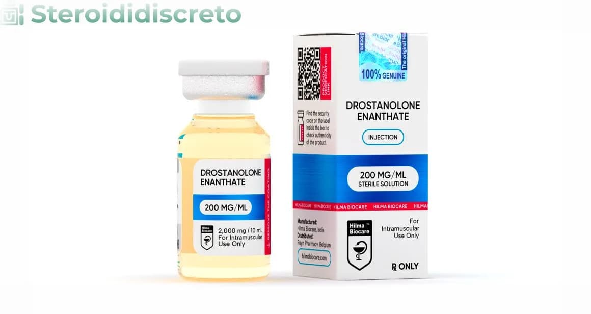 Drostanolone Enanthate (Masteron) (200 mg/ml)-Hilma Biocare