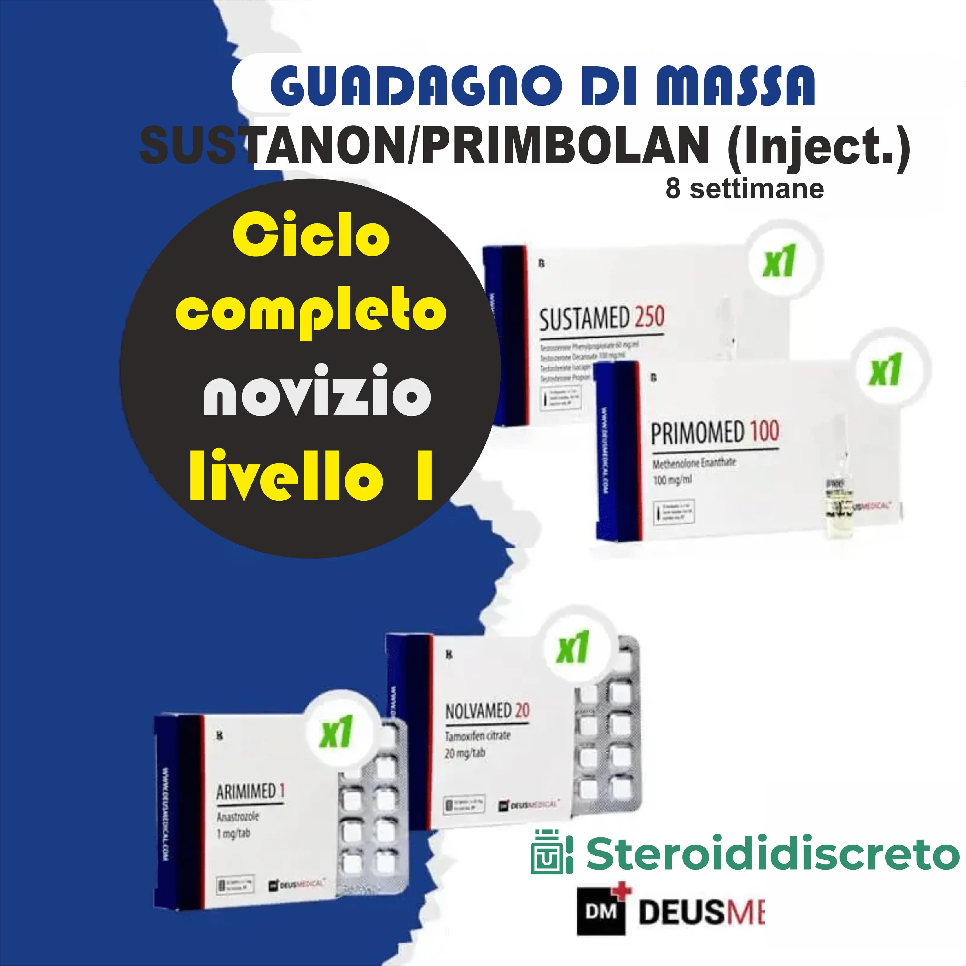Sustanon / Primbolan (Iniettabile)