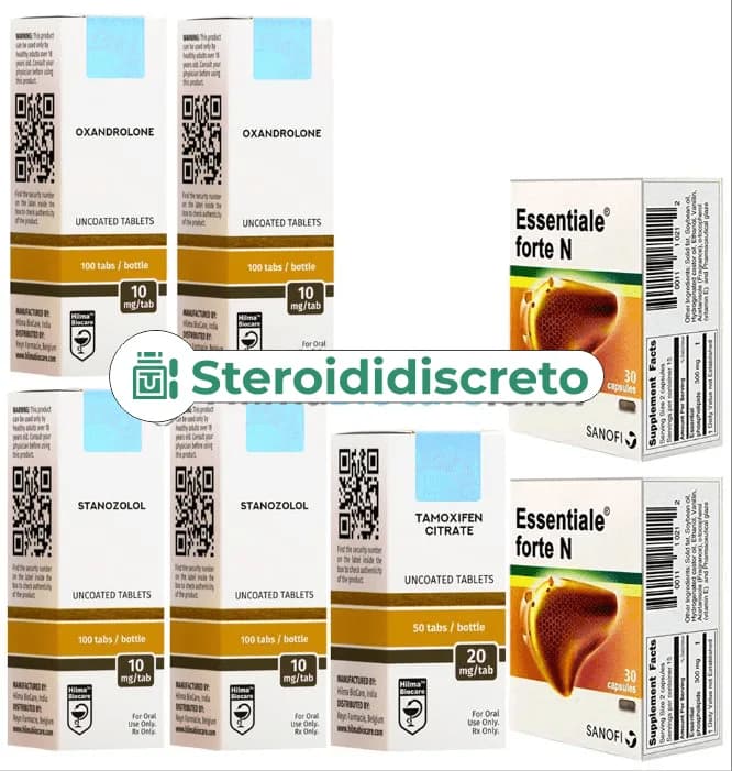 Ciclo di taglio anabolizzante di 8 settimane - Stanozolol e Oxandrolone