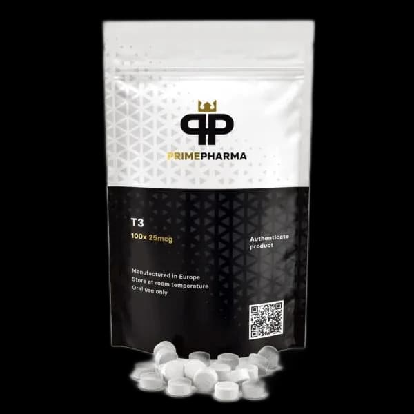 T3 Prime 25mcg Pharma 100 Compresse