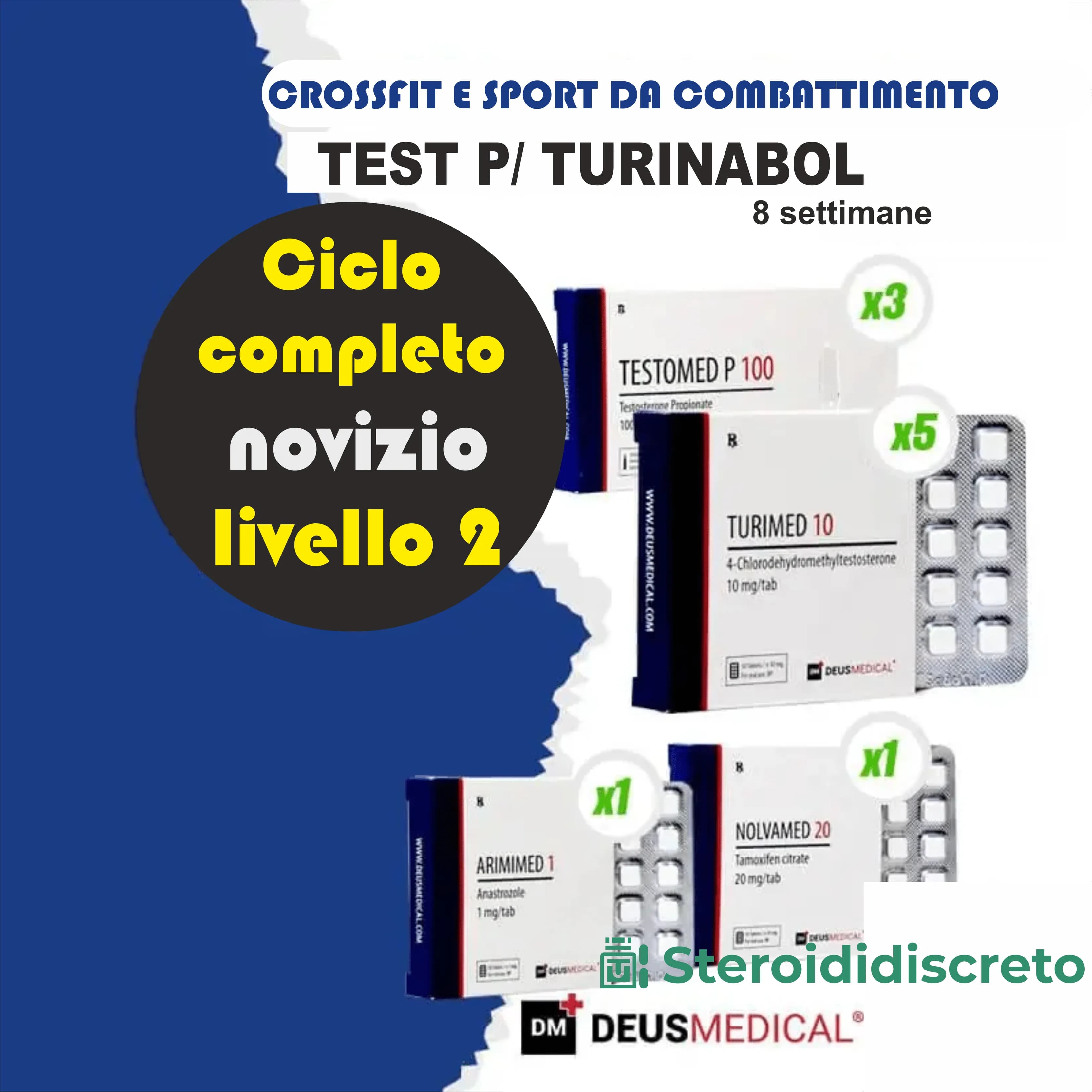 Turinabol / Testosterone Propinato