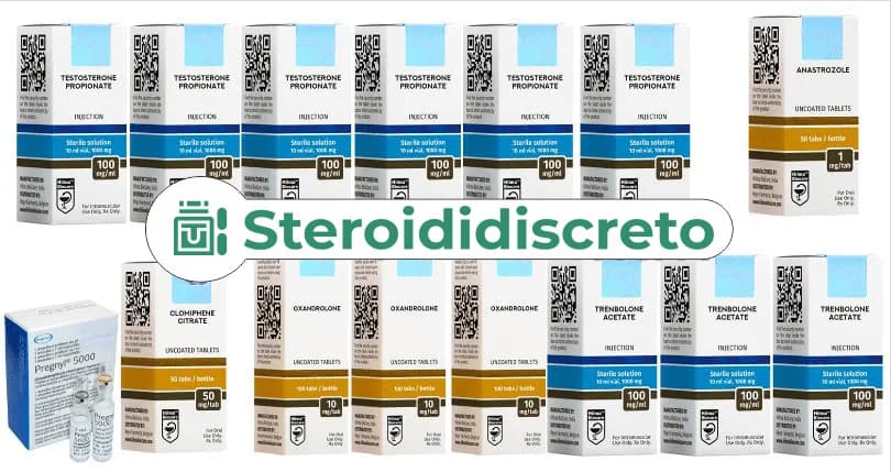 Ciclo di taglio professionale di 8 settimane - Testosterone propionato/Trenbolone acetato/Oxandrolone