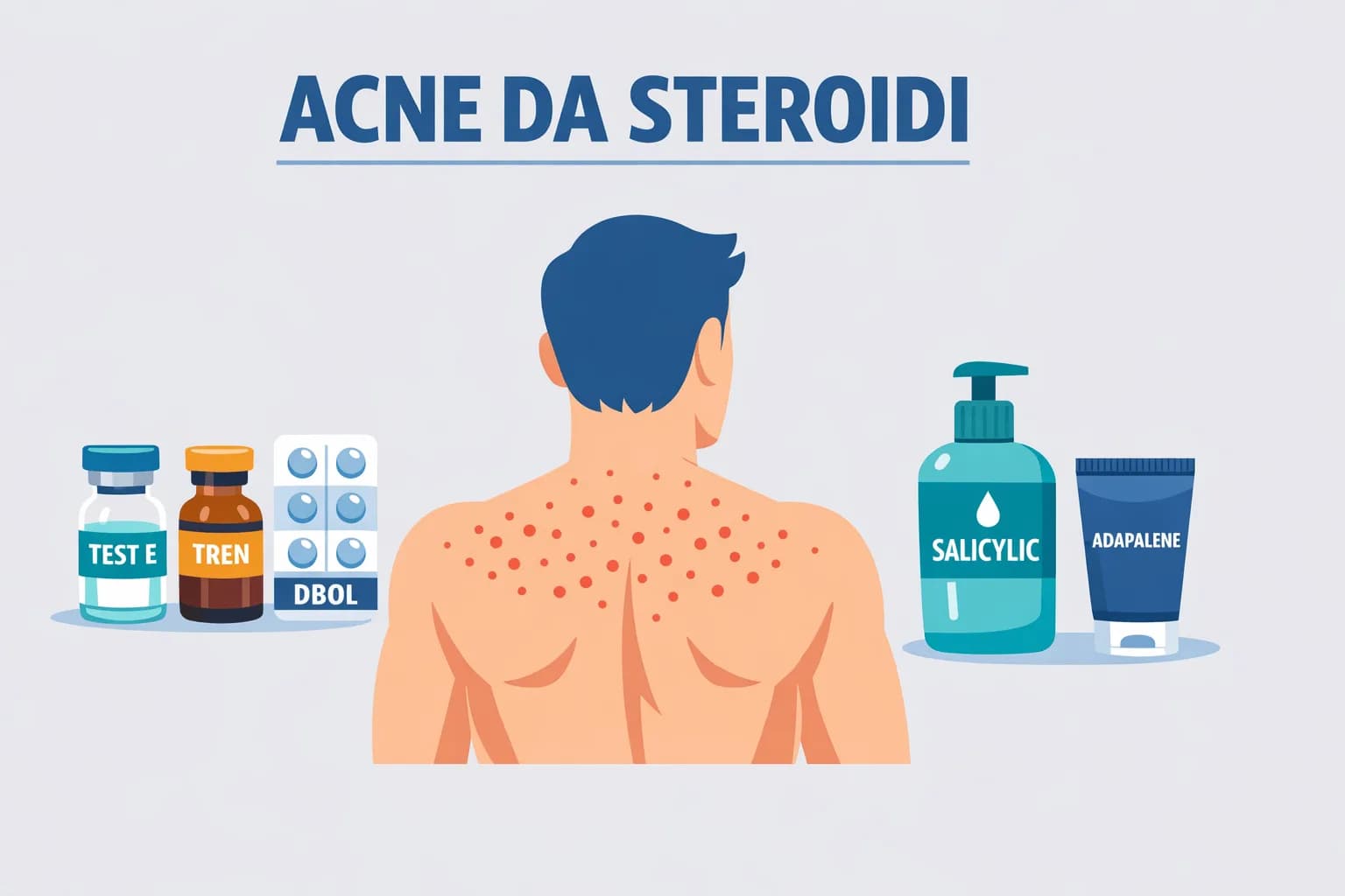 Perché gli Steroidi Causano Acne e Come Risolverla Velocemente (Basato sulla Scienza)