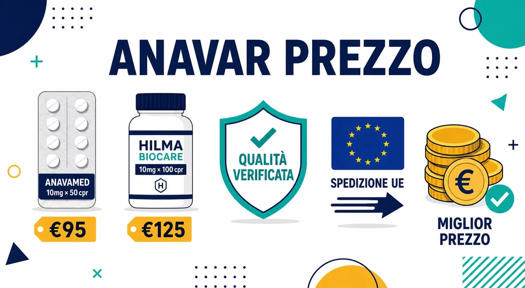Spesa totale di un ciclo Anavar: dalla compressa al pannello ematico post-ciclo
