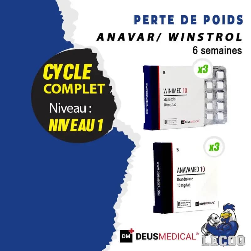 Anavar / Winstrol – 6 Settimanes