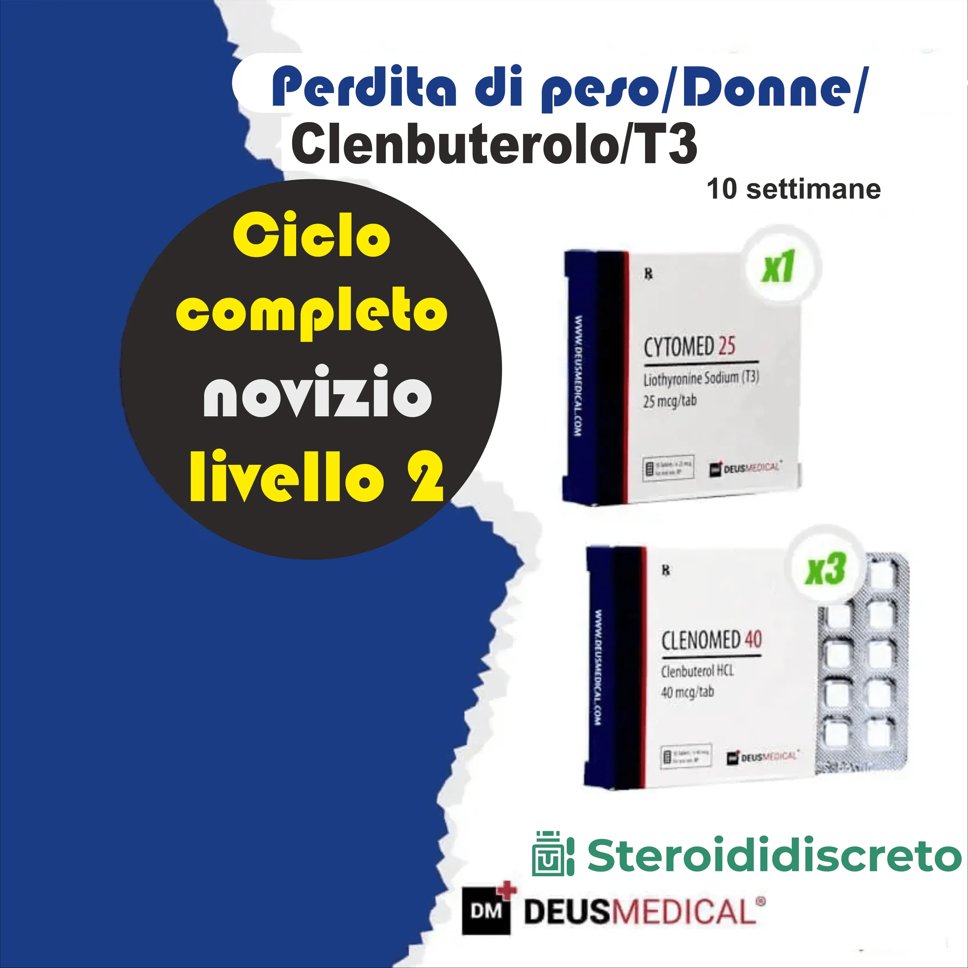 Clenbuterolo T3 - 10 Settimane