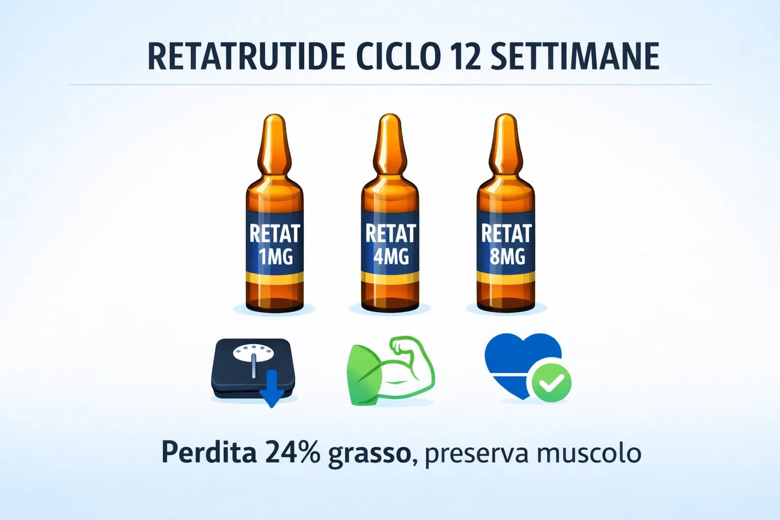 Ciclo Retatrutide Perdita Grassa