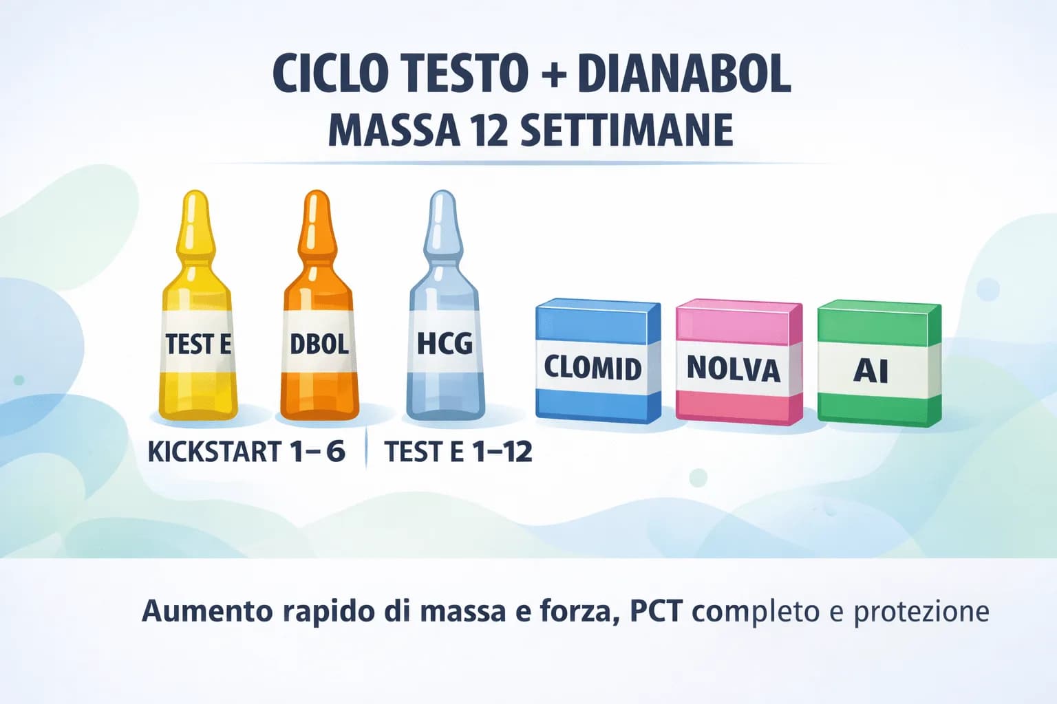 Ciclo Testosterone + Dianabol