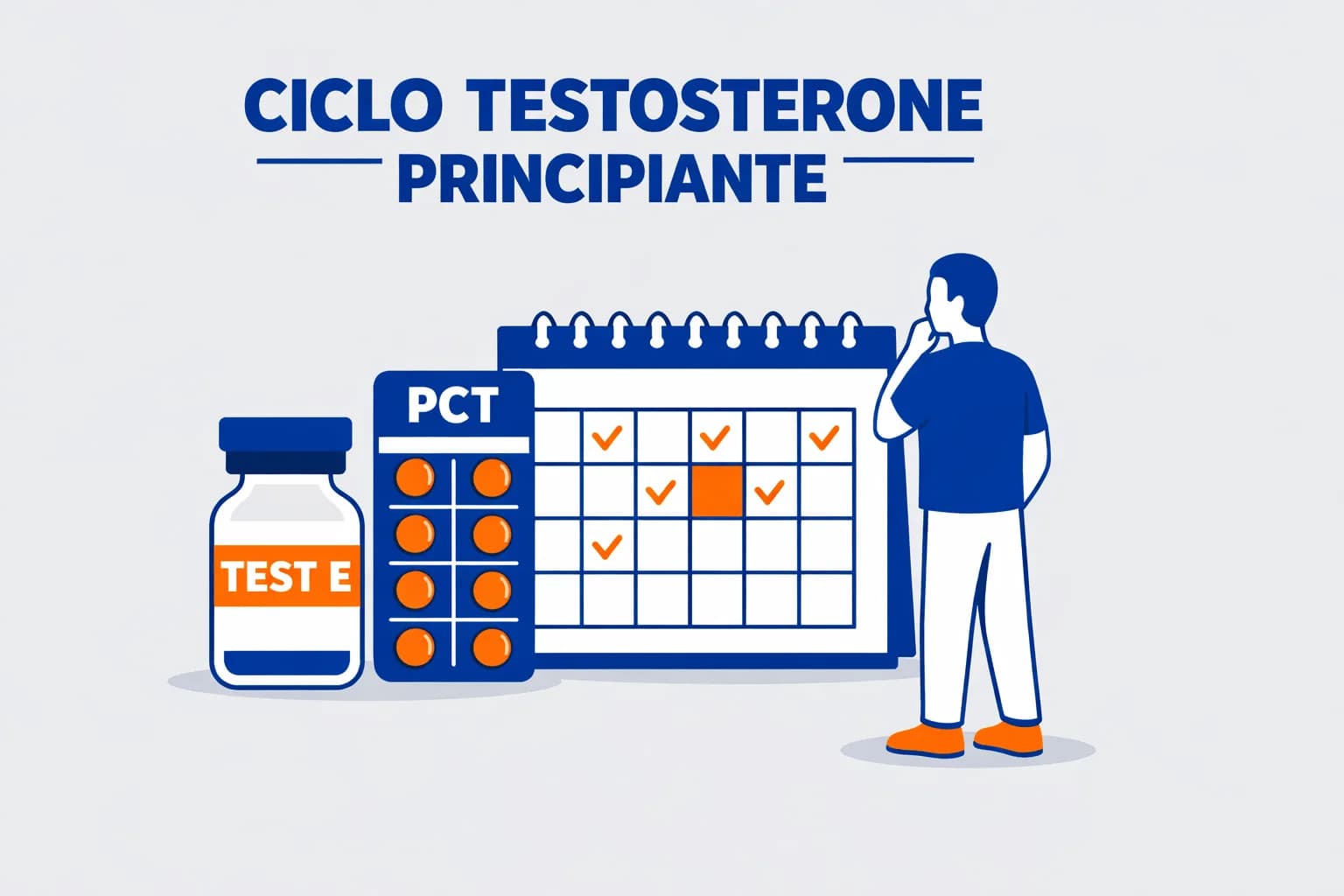 Cicli di Testosterone: Estere, Dosaggio e Stack per Principianti