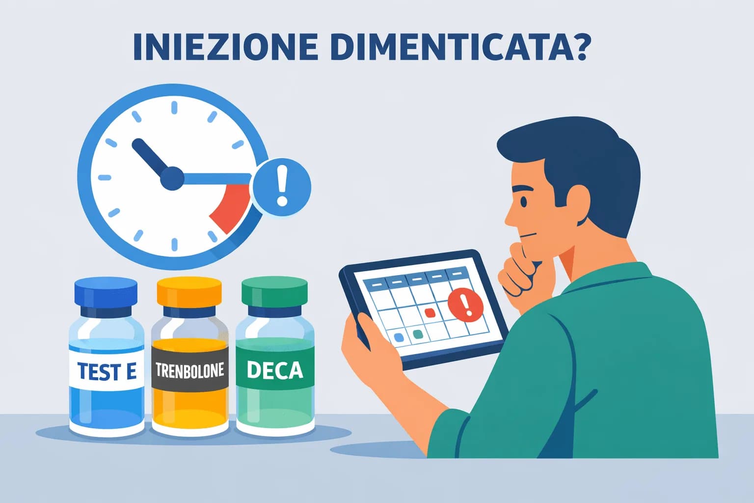 Cosa Succede Se Dimentichi un’Iniezione di Steroidi: Tempistiche, Rischi e Recupero