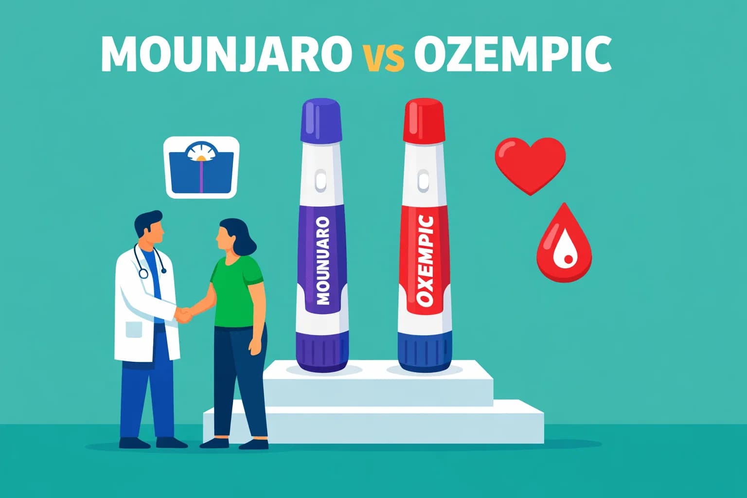 Mounjaro vs Ozempic: qual è meglio per dimagrire?