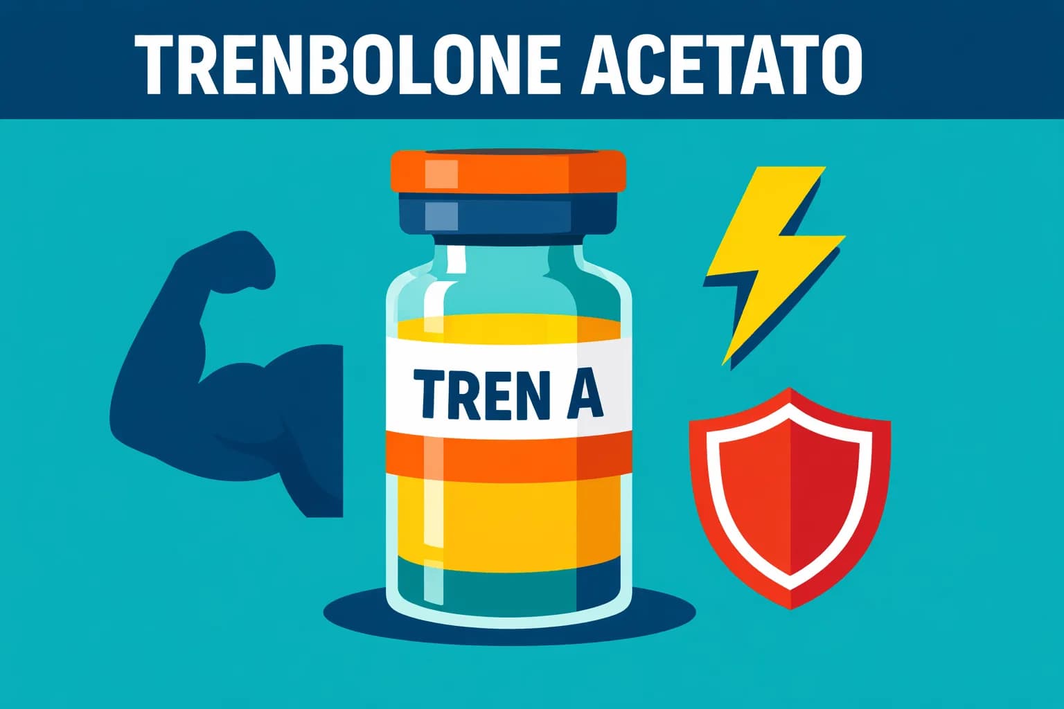 Trenbolone Acetato: Cicli, Dosaggi e Stack 4–6 Settimane