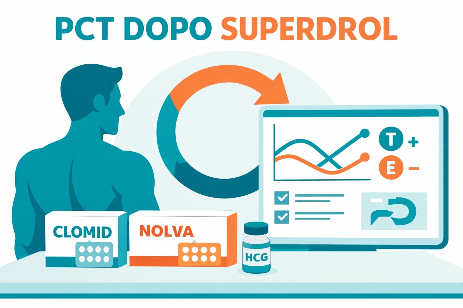 Superdrol PCT: Clomid, Nolvadex e Protocollo di Supporto Epatica