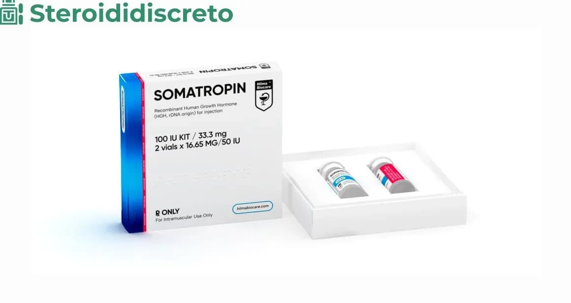 HGH Somatropin – 100IU / 2 flaconi (Ricombinante) - Hilma Biocare