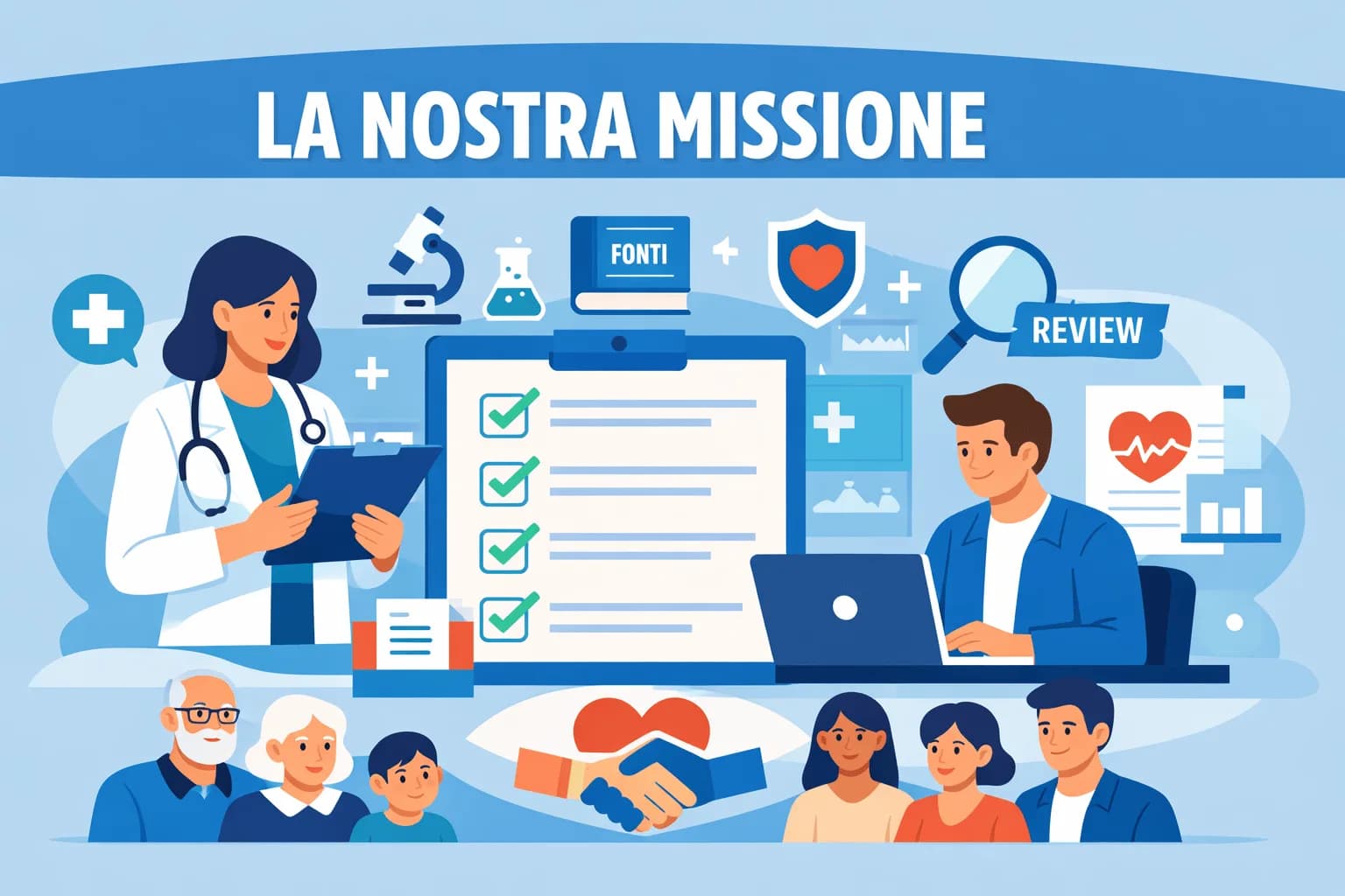 Guida alla salute: Linee guida editoriali