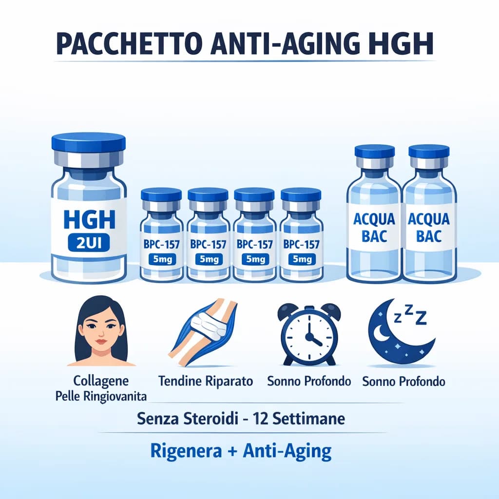 Pacchetto Anti-Aging HGH