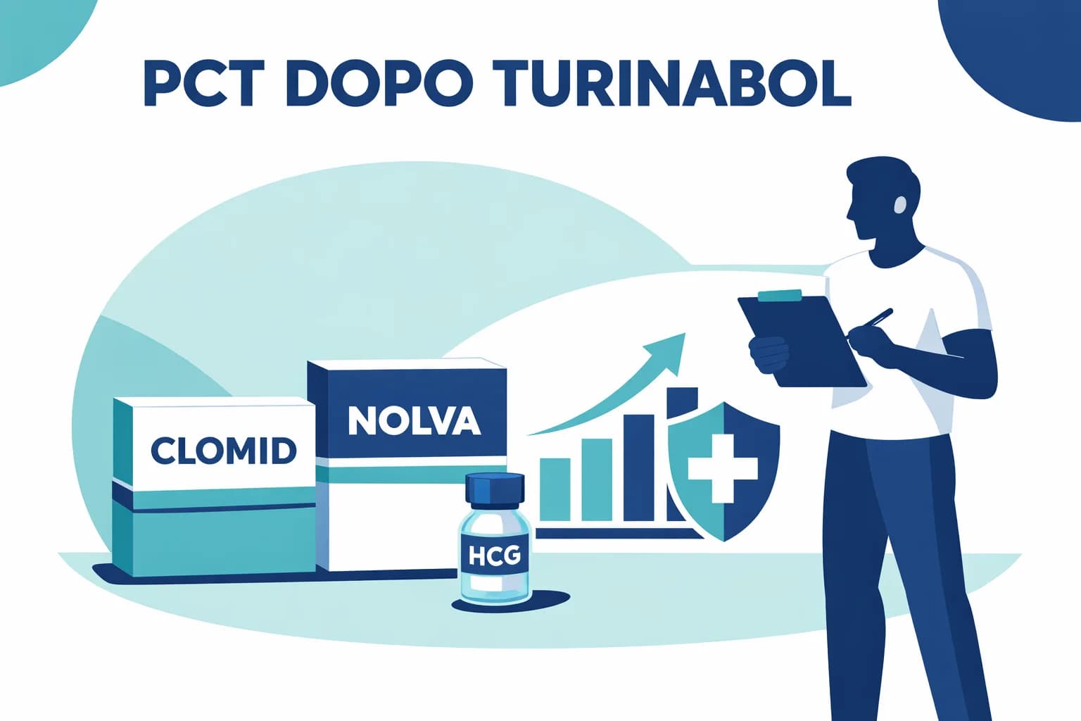 PCT Turinabol: Come Riattivare il Testosterone ed Evitare il Crollo Ormonale