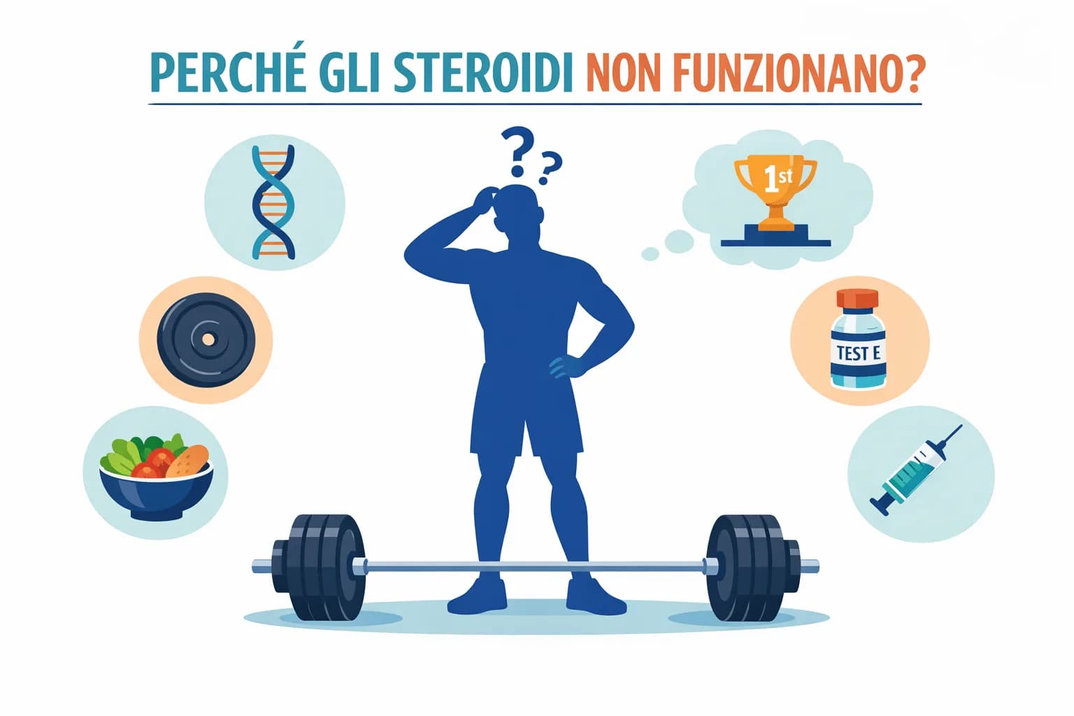 Perché gli Steroidi Non Funzionano: Genetica, Combinazioni e Analisi del Sangue Spiegate