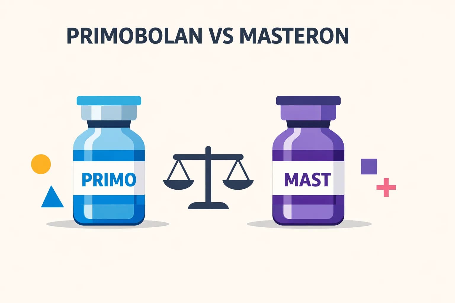 Primobolan vs Masteron: Potere di definizione e carico androgenico a confronto