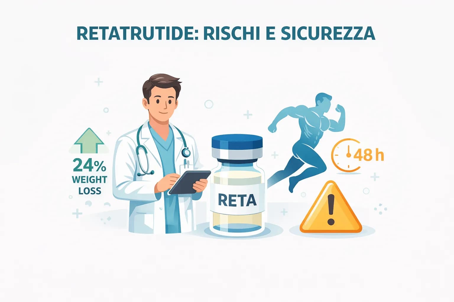 Effetti Collaterali della Retatrutide: Problemi Gastrointestinali, Pancreatite e Avvertenza