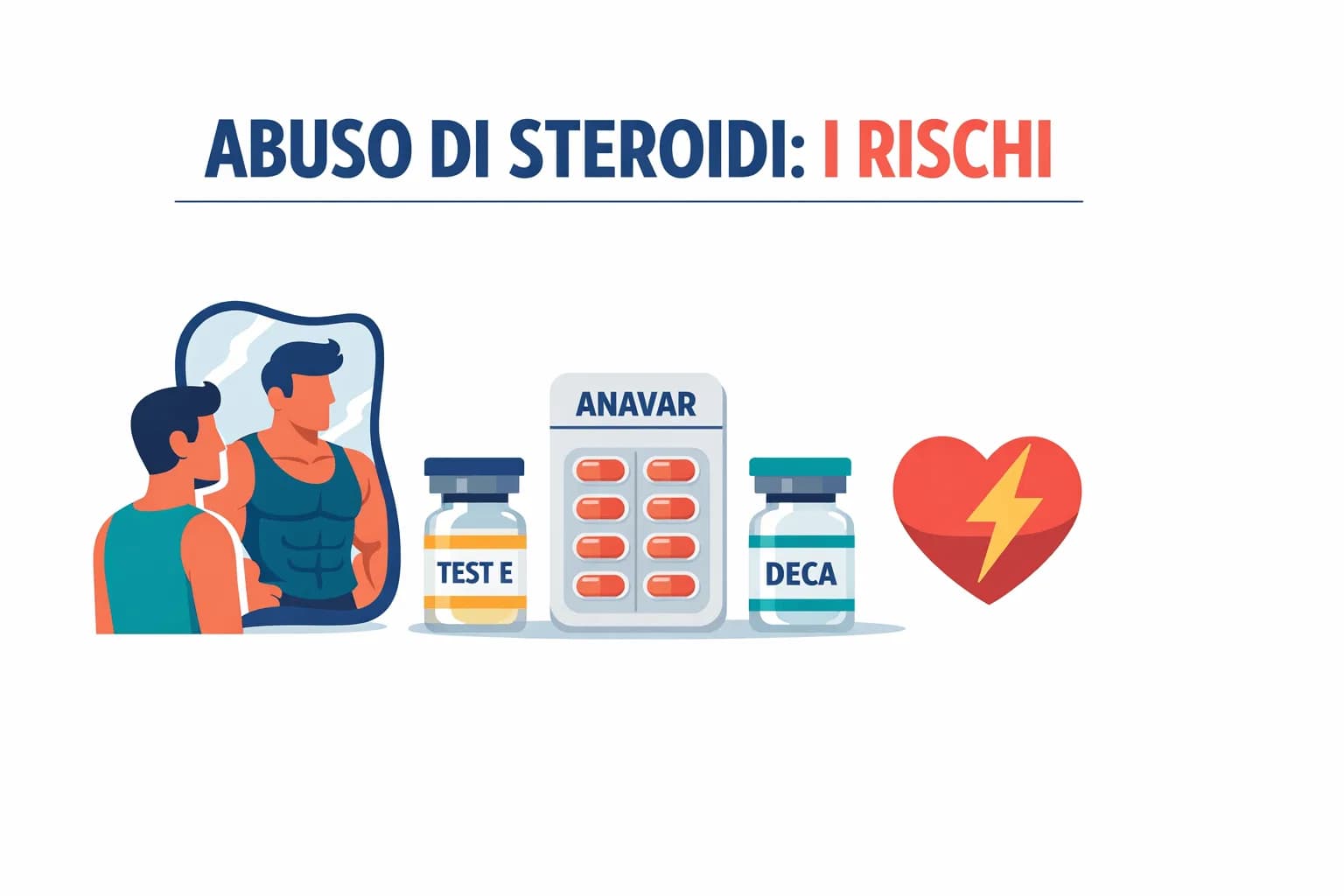 Segni di abuso di steroidi, effetti collaterali e altro ancora