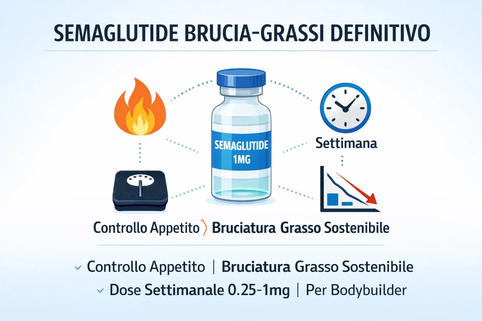 Ciclo di Semaglutide Solo per Perdita di Peso